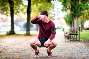 Бег после острой еды